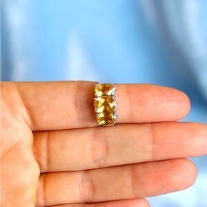 COPY - Citrine 3 Stone Ring